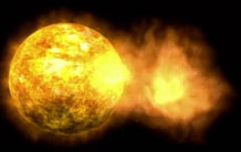 Eruption solaire