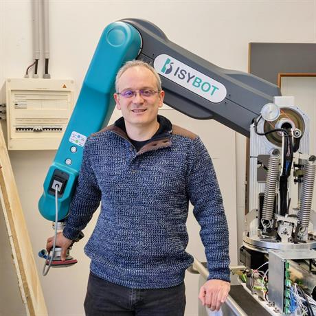 Yvan Measson, dirigeant d'Isybot